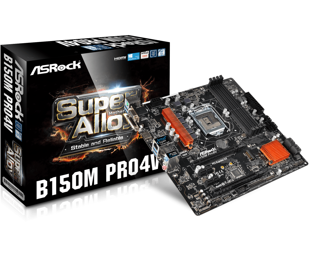 Asrock b150m hds какие процессоры поддерживает